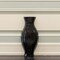 Uniquewise Decorative Split Vase Duo Floor Vase - Black QI003999.BK - alternate 5